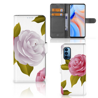 OPPO Reno 4 Pro 5G Hoesje Roses - thumbnail