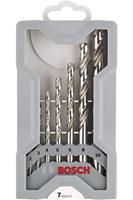 Bosch 7x PRO Metal HSS-G spiraalboorset (voor Non-ferrometalen, Staal, Ø 2,0, 3,0, 4,0, 5,0, 6,0, 8,0, 10,0 mm, Professional Accessoires Boor-/schroefmachines)