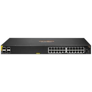 Aruba 6100 24G Class4 PoE 4SFP+ 370W Managed L3 Gigabit Ethernet (10/100/1000) Power over Ethernet (PoE) 1U Zwart