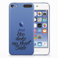 Apple iPod Touch 5 | 6 Siliconen hoesje met naam Heart Smile