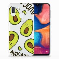 Samsung Galaxy A20e Telefoonhoesje met Naam Avocado Singing