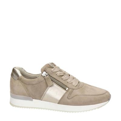 Gabor suède sneakers taupe Gabor suède sneakers taupe