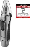 Clatronic NE 3595 Neus-/oorhaarverwijderaar incl. licht voor nauwkeurige lichaamsverzorging, roestvrijstalen scheerkop voor reiniging afneembaar