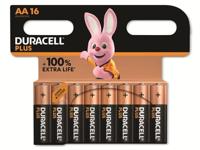 Duracell Plus-AA CP16 Mignon (AA)-batterij alkali-mangaan 1,5 V 16 st.