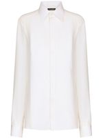 Dolce & Gabbana chemise en soie - Blanc