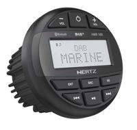 Hertz HMR 10D digitale media-ontvanger met Bluetooth en Dab + voor boten/marine
