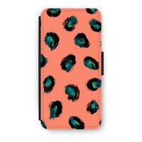 Pink Cheetah: iPhone 7 Flip Hoesje - thumbnail