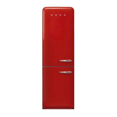 Smeg FAB32LRD5 combi-koelkast Vrijstaand Rood 331 l A+++