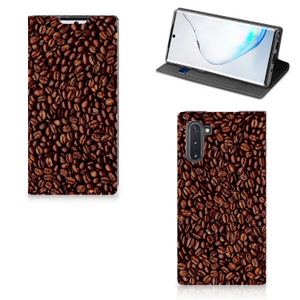 Samsung Galaxy Note 10 Flip Style Cover Koffiebonen