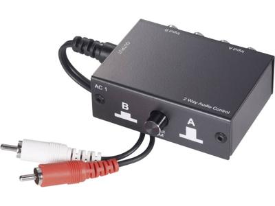 SpeaKa Professional 2 poorten Cinch-audio-switch