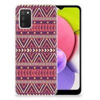 Samsung Galaxy A03S TPU bumper Aztec Paars