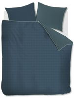 Kardol Richmond Dekbedovertrek Blauw Groen 260 x 200/220 cm + 2x 60 x 70 cm - thumbnail