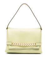 Victoria Beckham sac porté épaule Chain Pouch en cuir - Vert - thumbnail