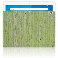 Lenovo Tab M10 Silicone Tablet Hoes Green Wood