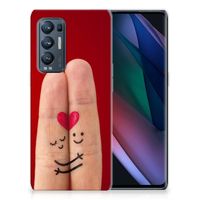 OPPO Find X3 Neo Silicone Back Cover Liefde - Origineel Romantisch Cadeau - thumbnail