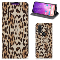 Motorola One Vision Hoesje maken Leopard