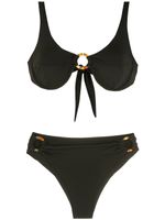 Amir Slama bikini à détail d'anneau - Noir