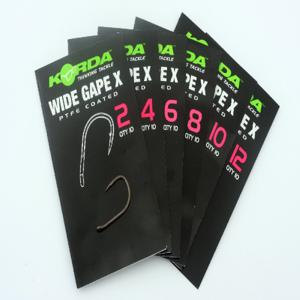 Korda Wide Gape X Size 10, 10 st