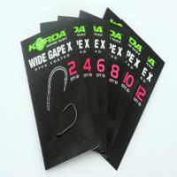 Korda Wide Gape X Size 10, 10 st - thumbnail