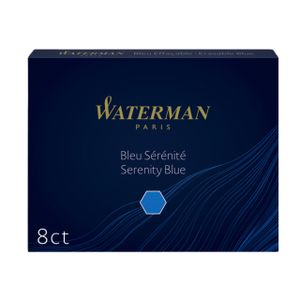 Inktpatroon Waterman nr23 lang blauw