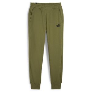 PUMA Essentials Logo Jogger Olijfgroen Zwart