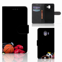 Samsung Galaxy J4 2018 Wallet Case met Pasjes Sports