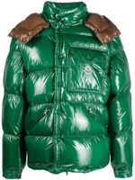 Moncler doudoune à manches détachables - Vert - thumbnail