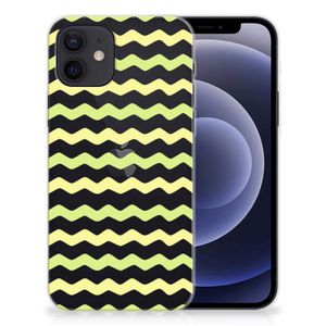 iPhone 12 | 12 Pro (6.1") TPU bumper Waves Yellow