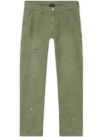 John Elliott pantalon à coupe droite - Vert - thumbnail