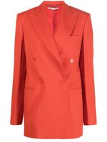 Stella McCartney blazer à boutonnière croisée - Rouge