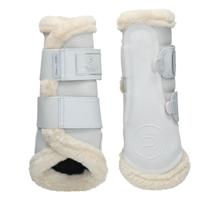 Beenbeschermers Eskadron Platinum Mesh Faux Fur, XL in gebroken wit