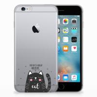 Apple iPhone 6 | 6s Telefoonhoesje met Naam Cat Good Day