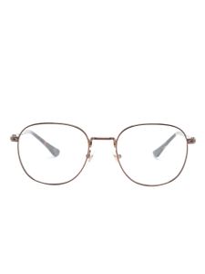 Persol lunettes de vue PO1007V à monture ronde - Marron