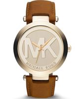 Horlogeband Michael Kors MK2398 Leder Bruin 21mm - thumbnail