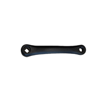 Falkx Linker crank, aluminium, zwart, cranklengte 170mm, spieloos - thumbnail