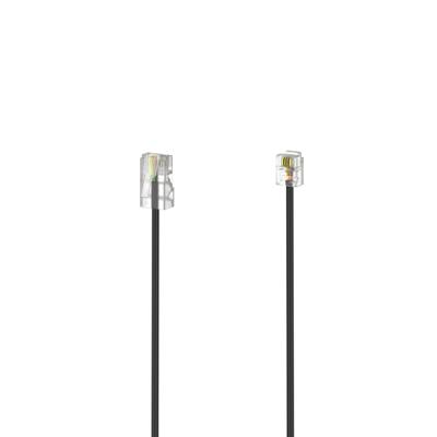 Hama DSL Aansluitkabel [1x RJ11-stekker 6p4c - 1x RJ45-stekker 8p4c] 6 m Zwart