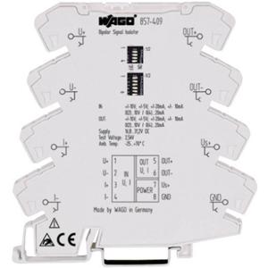 Wago 857-409 klemmenblok 8P Grijs