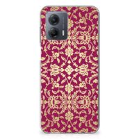 Siliconen Hoesje Motorola Moto G53 Barok Pink - thumbnail