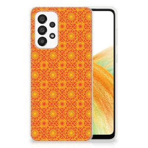 Samsung Galaxy A33 5G TPU bumper Batik Oranje