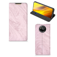 Xiaomi Poco X3 Pro | Poco X3 Standcase Marble Pink - Origineel Cadeau Vriendin