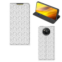 Xiaomi Poco X3 Pro | Poco X3 Hoesje met Magneet Stripes Dots