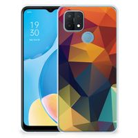 OPPO A15 TPU Hoesje Polygon Color