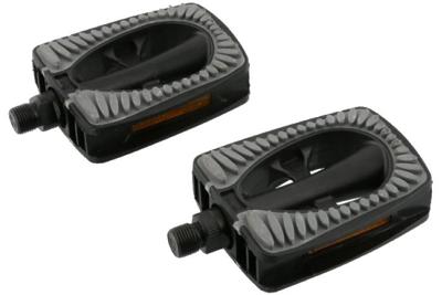 Simson pedalen set Metropool Comfort 9/16 inch grijs/zwart Simson pedalen set Metropool Comfort 9/16 inch grijs/zwart