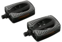 Simson pedalen set Metropool Comfort 9/16 inch grijs/zwart