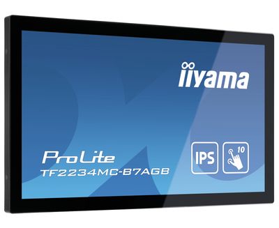 Iiyama ProLite TF2234MC-B7AGB LED-monitor Energielabel F (A - G) 55.9 cm (22 inch) 1920 x 1080 Pixel 16:9 8 ms DisplayPort, VGA, HDMI, USB IPS LED