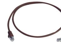 Telegärtner L00003A0123 RJ45 Netwerkkabel, patchkabel CAT 6A S/FTP 5.00 m Rood Vlambestendig, Halogeenvrij 1 stuk(s)