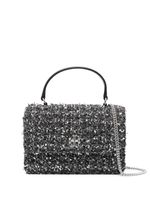 Tory Burch sac Mini Kira en tweed - Noir