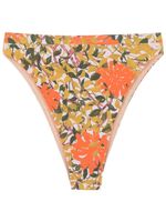 Clube Bossa bas de bikini à fleurs - Orange