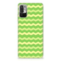 Xiaomi Redmi Note 10/10T 5G | Poco M3 Pro TPU bumper Waves Green - thumbnail