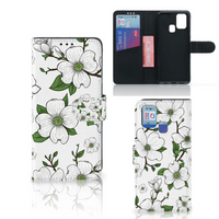 Samsung Galaxy M31 Hoesje Dogwood Flowers - thumbnail